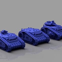 r-grupna.jpg 3D file Space Marine tank family (FDM friendly)・3D printable model to download