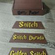 IMG_20230907_221909.jpg Harry Potter Golden Snitch 30 and 45 mm, with base and different signs.