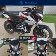 2.png Winglet / Spoiler / Spoiler Bajaj Pulsar NS 200-160 Aerodynamic Design : 3D Artifex Racing