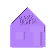 KH_Front_wall-pink.STL Kame House from Dragon Ball