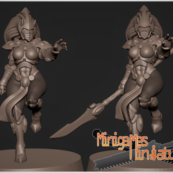 3.png Fichier STL gratuit Boneshee anime figurine demo free model・Design pour imprimante 3D à télécharger