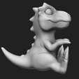 dino2.png 3D-Datei Lil Dino kostenlos・Modell zum 3D-Drucken zum herunterladen