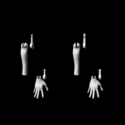 render-copy.png Replacement parts (hands and forearms)  for female monster high dolls