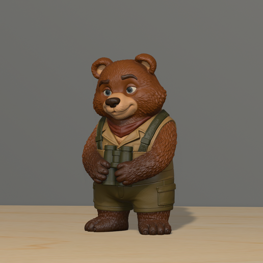 Cute Bear Wildlife Ranger – Tiny Professions