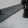 DSC00030.jpg Culata fija Airsoft M16 para M4 / AR-15 ASG - diseño para Double Eagle 904
