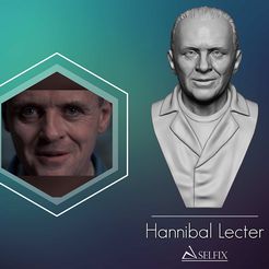 Hannibal Lecter A\SELFIX STL file Hannibal Lecter 3D print model・3D printer design to download, selfix