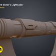 Third Sister's Lightsaber by 3Demon Fichier 3D Le sabre laser de la troisième sœur - Kenobi・Modèle imprimable en 3D à télécharger, 3D-mon