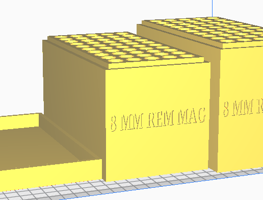 8 MM REM MAG.png 8 MM WIN MAG (50 Rounds) Stackable Ammo Storage