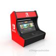 Render.jpg Nintendo switch Arcade stand retro