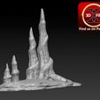 Geonosis-base-2.jpg Star Wars - Geonosis Display - Action Figure - Diorama