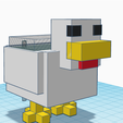 dfgfdgfd.png Fichier STL gratuit Pot à poule Minecraft・Design pour imprimante 3D à télécharger