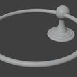 9.jpg Towel Ring 3D Model
