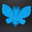 sdMothraMoth11.jpg SD MOTHRA MOTH FORM 1992 FIGURE 15 INCH CHIBI SUPER DEFORMED