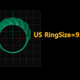 Capture.png Sea Shell Dome Ring 3d printable model
