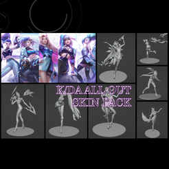 pack_preview.png K/DA All Out Skin Pack - League of Legends