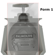 Form01.png Refillable Modern Soap Dispenser - Nachfüllbarer Moderner Seifenspender