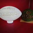 IMG_20240227_131017188.jpg Florida State Seminoles Ver 2 3D FOOTBALL TEALIGHT