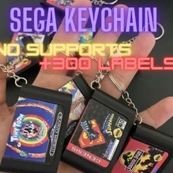 1.jpg Sega keychain cartridge cartridge + labels
