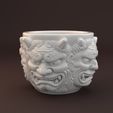 Oni-Guard-Planter-–-3D-Printable-Mythical-Mask-Pot-2.jpg Oni Guard Planter – 3D Printable Mythical Mask Pot