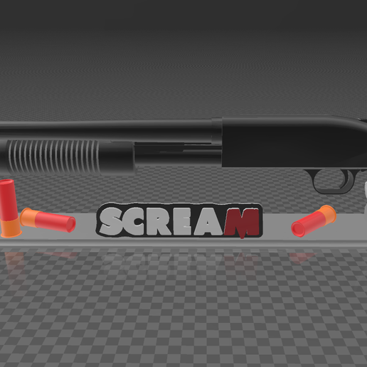 stand-image.png Scream 6 Ghostface Shotgun Prop Replica