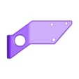 pla_trasera2.STL Begode Master Horn Alarm Light Bracket
