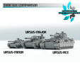 5-Angle-Comparison.png Ursus Rex-Pattern Super Heavy Battle Tank
