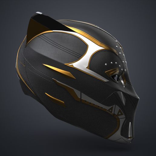 👸 Queen Shuri Helmet Black Panther Wakanda Forever・ 3D File