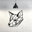 7.Foxy.JPG Foxy wall sculpture 2D