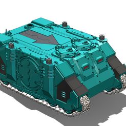Daimosh_09.jpg STL file Upgrade parts for Rhino Horus Heresy・3D printing design to download