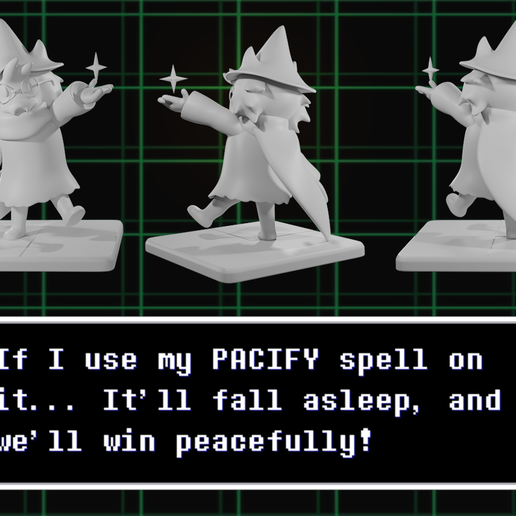 Ralsei-CH1-3-turn-v2-HQ.png Ralsei Deltarune [ CHAPTER 1 ]