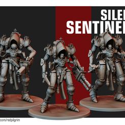 ssentinels.jpg 3D file Silent Sentinels・3D printing template to download