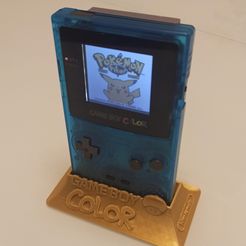 IMG_20210908_212704.jpg STL-Datei Game Boy Color Ständer・3D-druckbare Vorlage zum herunterladen