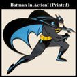 Batman-Print.jpg The Dark Knight - Multicolor Batman Super Hero Wall Art