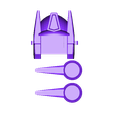 1.Head1_Helmet_(Blue).stl Free STL file ARTICULATED G1 TRANSFORMERS OPTIMUS PRIME - NO SUPPORT・3D printing model to download