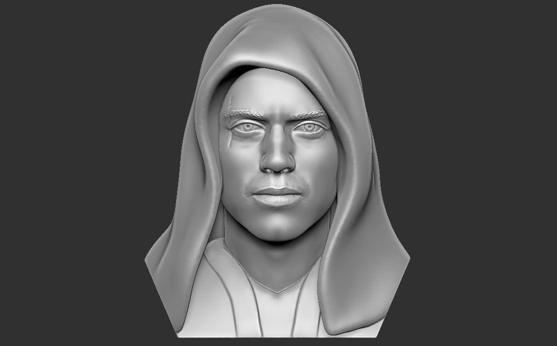 1.jpg Télécharger fichier OBJ Buste d'Anakin Skywalker pour l'impression 3D • Plan imprimable en 3D, PrintedReality