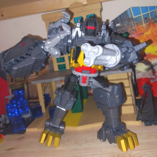 Cyberworld Grimlock elbow extension add-on
