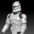 screenshot.406.jpg STAR WARS .STL The Clone Wars OBJ. Clone Trooper phase 1 and 2 3d KENNER STYLE ACTION FIGURE.