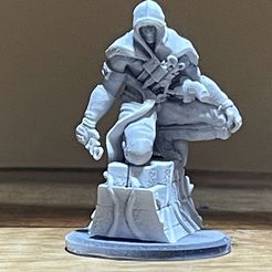 1AF6524F-217E-4675-8A49-D9157B3CB483.jpeg Kaliban Assassin Rogue Noble Mal PNJ 1 pièce Traque Résine 32mm D&D RPG Tabletop