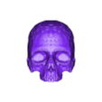03.stl Mexican skull 01