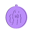 key-makerfair_robot.stl Free STL file Maker Faire Robot (coin and key ring)・3D print object to download