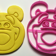 oso2.png cookie cutter masha and the bear