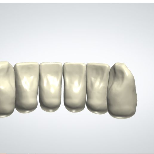 🦷 3Shape Library Lower_Natural_2・ STL File for 3D printing・Cults