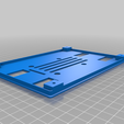 Deckel.png Raspberry Pi4, housing and frame for 7" touch screen