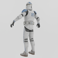 Renders0008.png Clone Trooper 501 St Battalion Star Wars Textured Rigged