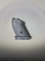 📦 Dodge Hellcat intake tube 2019+ with open air box・ STL File for 3D ...