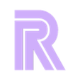 R.stl Letters and Numbers SEGA Letters and Numbers | Logo