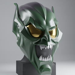 1.png 3D file Green Goblin・Model to download and 3D print