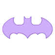 batman-logo.STL batshoe - batman decoration for children's shoes lace
