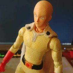 1.jpeg Archivo STL SAITAMA FIGURA POSABLE TOTALMENTE ARTICULADA KIT DE CONSTRUCCIÓN ESCALA 1/10..・Plan para descargar y imprimir en 3D