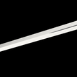 1.png the Witcher TV series - Geralt silver sword 3D model